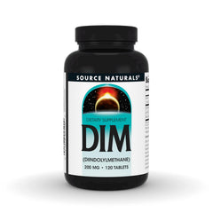 Source Naturals botella frontal mostrando 120 tabletas y beneficios de formulación