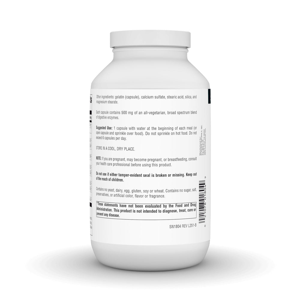 Source Naturals bote junto a un plato para mostrar uso con las comidas y facilidad
