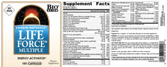 Source Naturals etiqueta con lista de ingredientes y beneficios