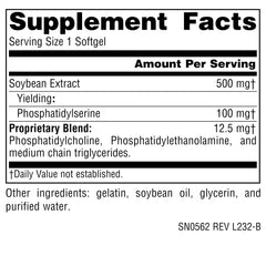 Source Naturals etiqueta nutricional clara con ingredientes y dosis