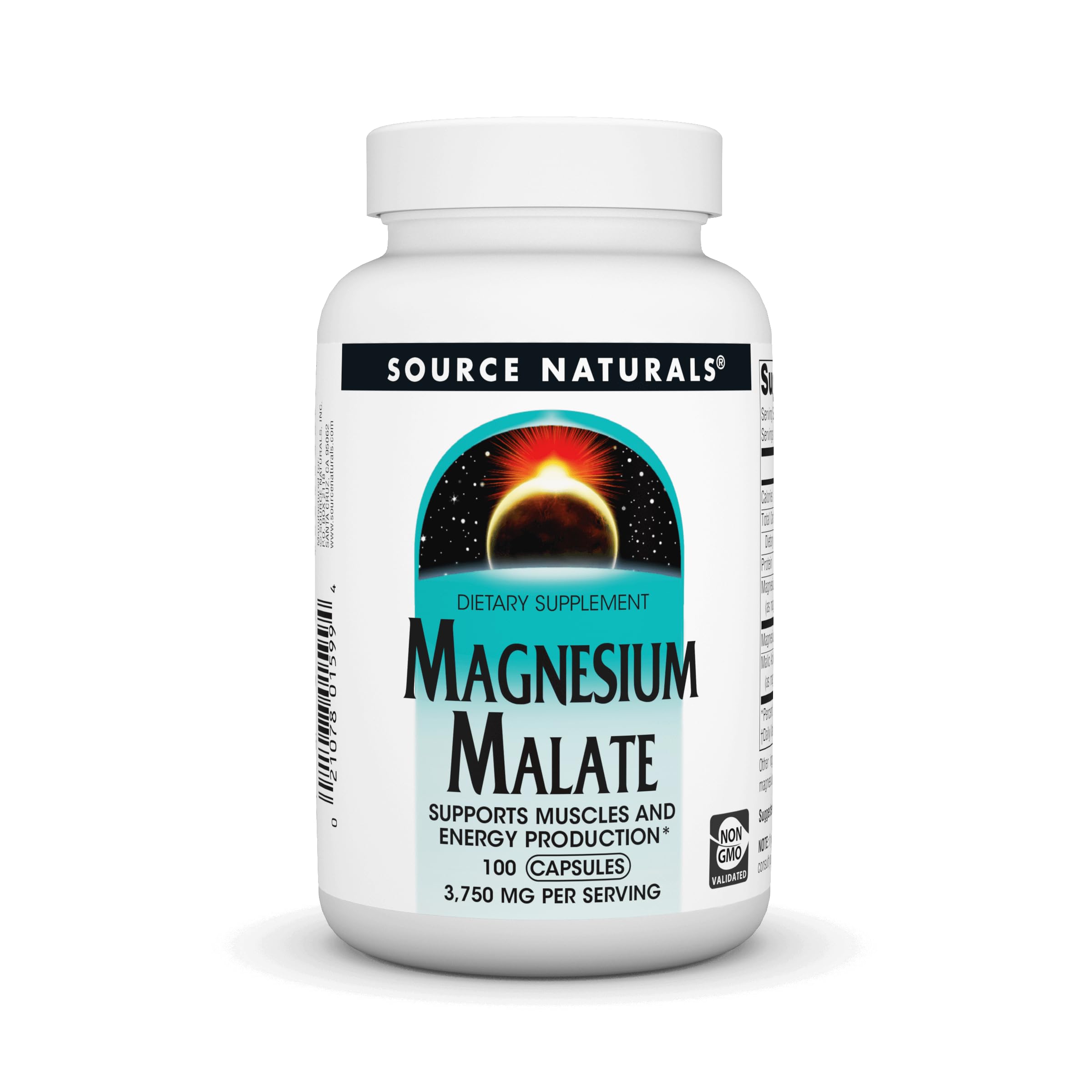 Source Naturals frasco delante mostrando etiqueta y beneficios claros