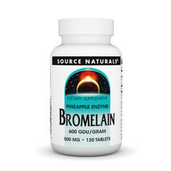 Source Naturals frasco frontal mostrando etiqueta y 120 tabletas, confianza de marca