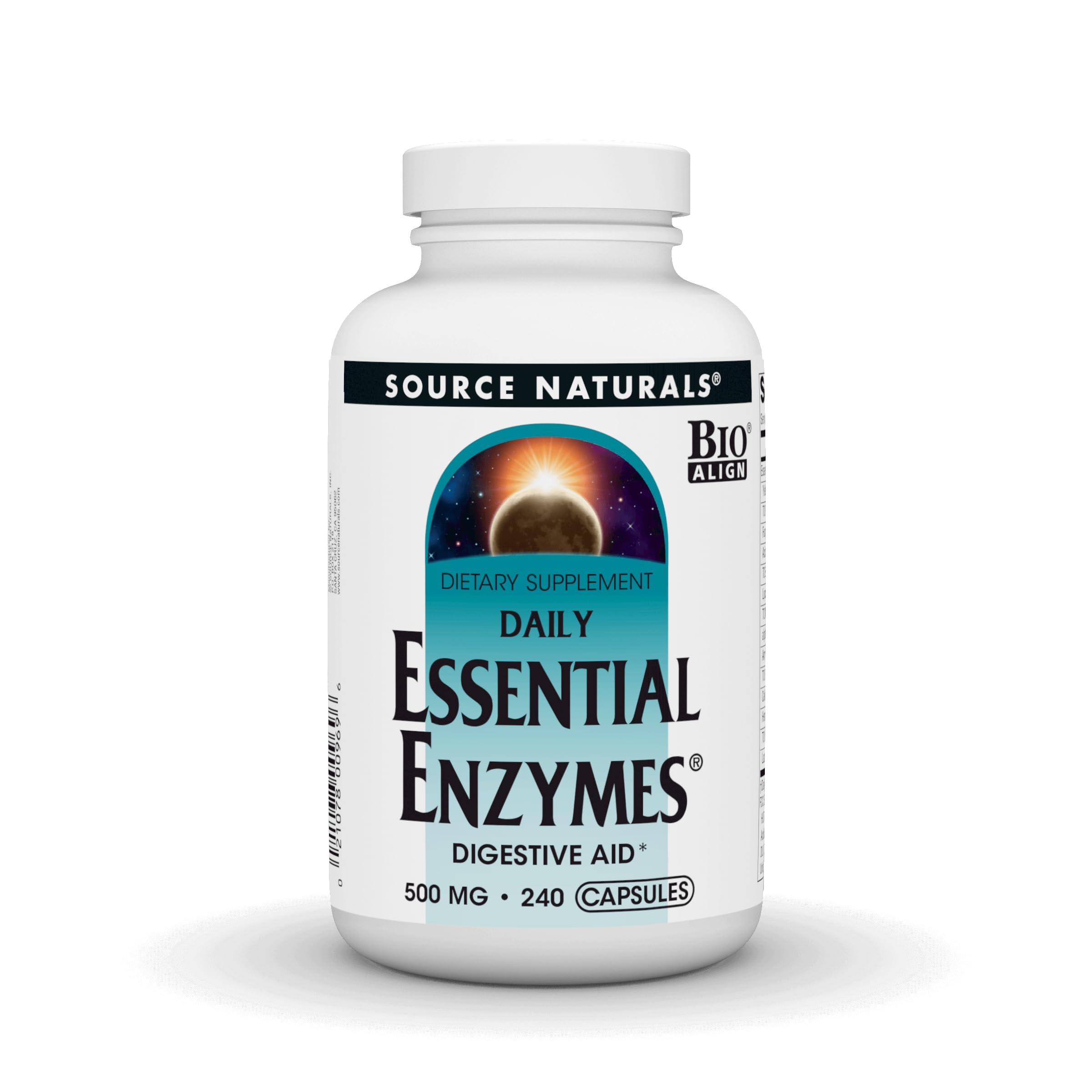 Source Naturals envase frontal 240 cápsulas, aporte prolongado