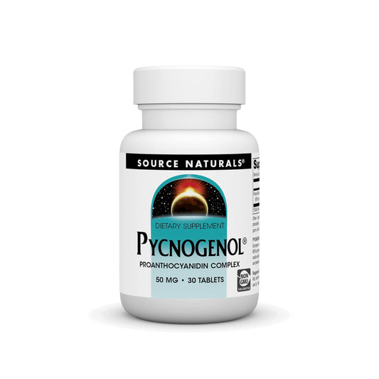 Source Naturals frente del paquete con tabletas y beneficio de antioxidantes