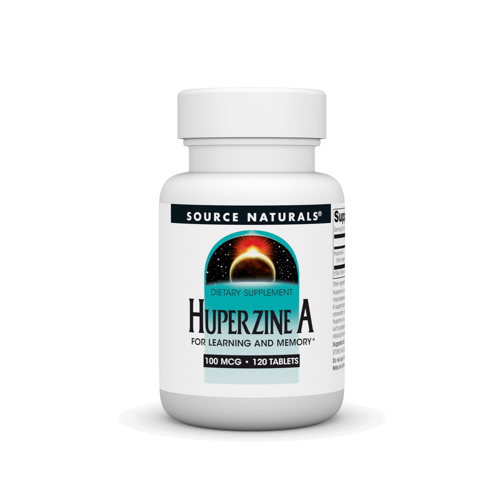 Source Naturals frasco frontal mostrando 120 tabletas y diseño de etiqueta claro