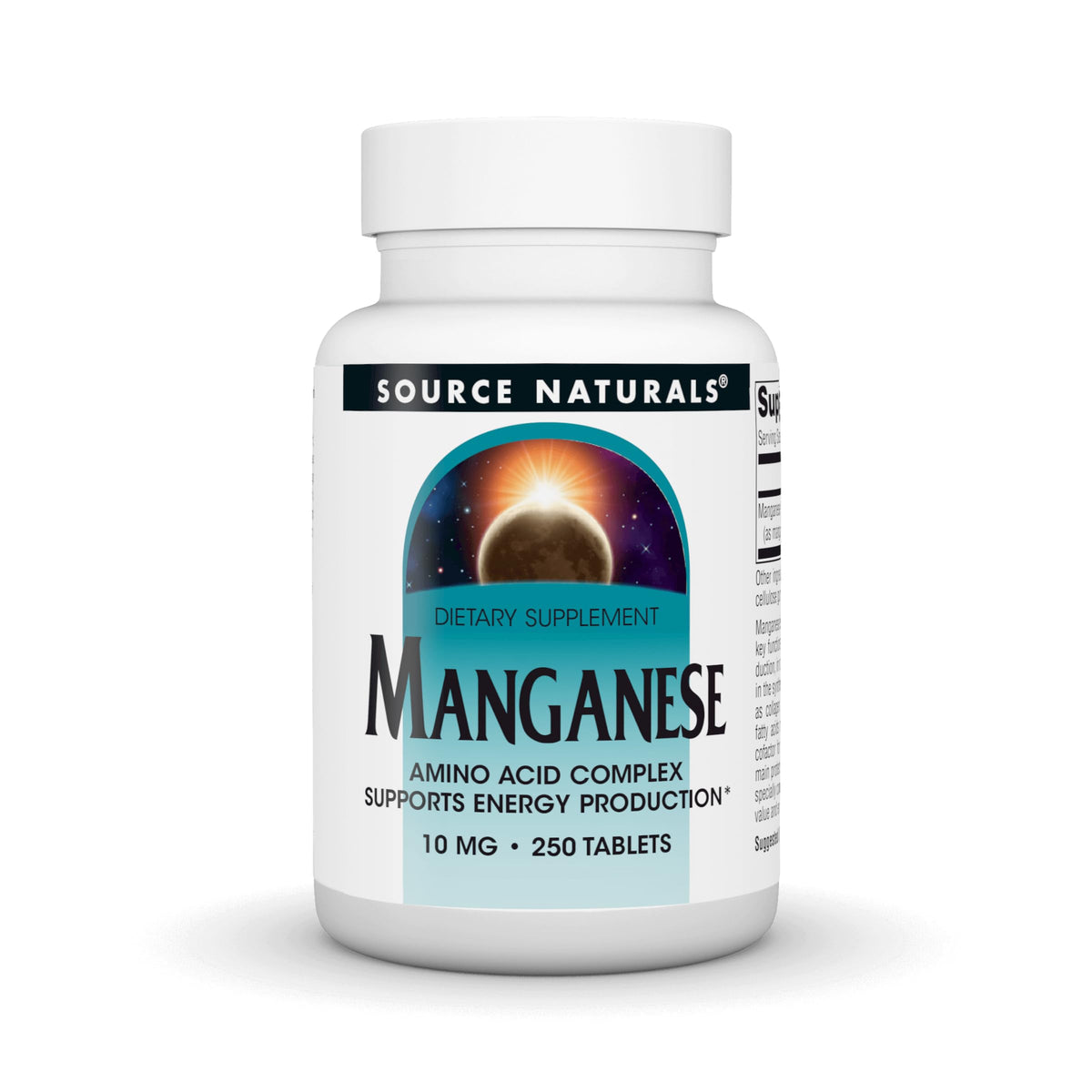 Source Naturals frente del empaque mostrando 250 tabletas y etiqueta clara para decisión de compra