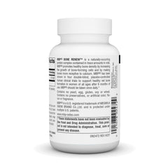 Source Naturals cápsula en mano para comparar tamaño y dosificación
