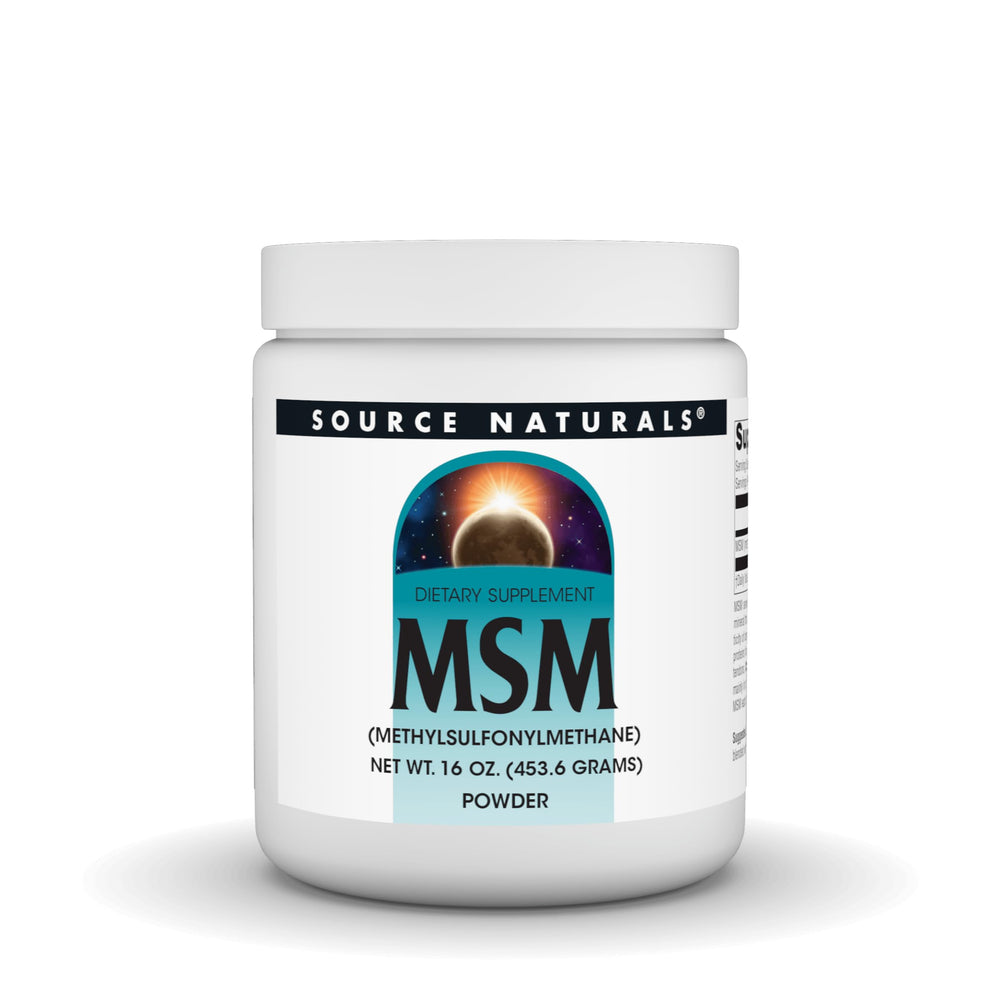 Source Naturals envase frontal mostrando 16 onzas y pureza