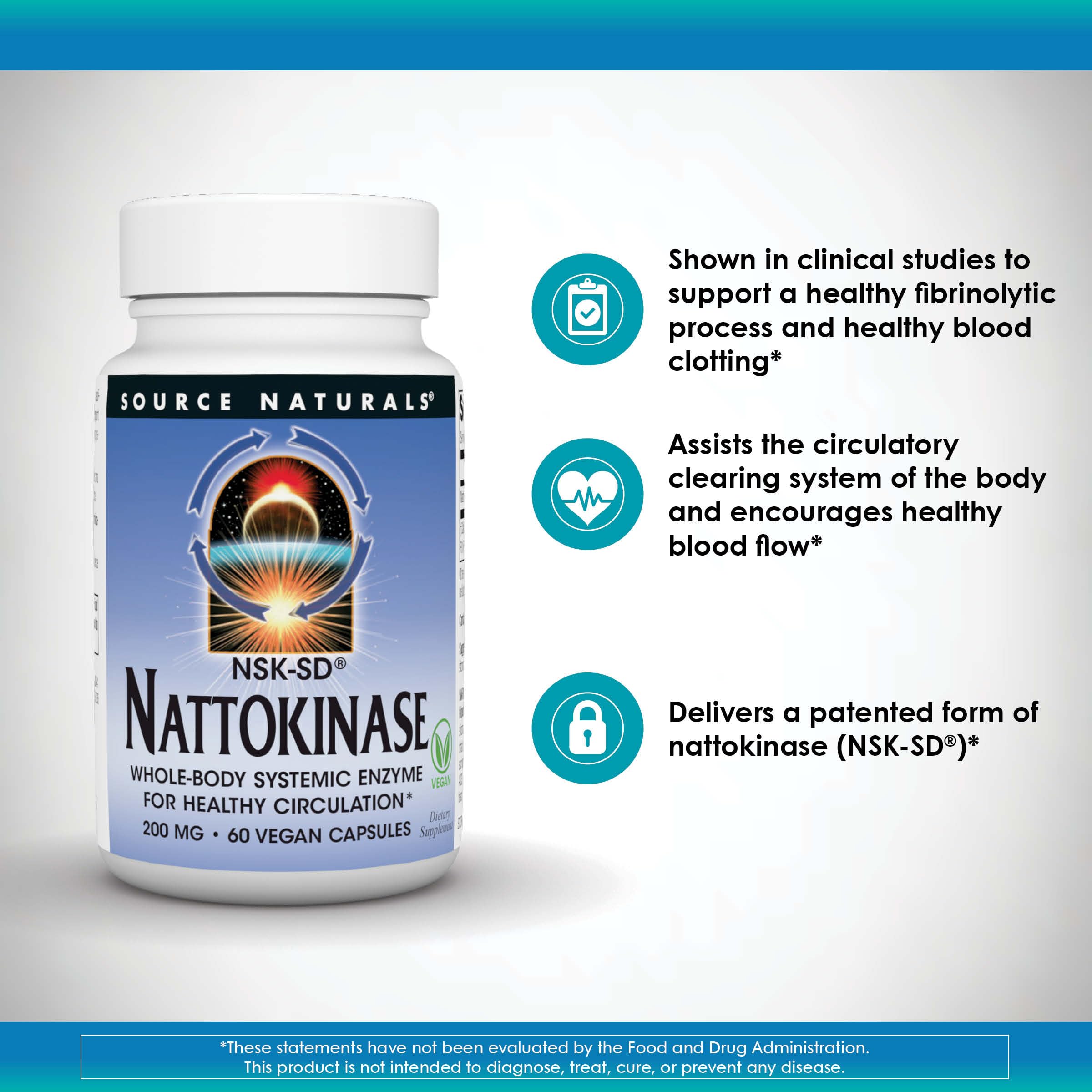 Source Naturals inspiración natto que muestra origen fermentado natural