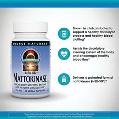 Source Naturals inspiración natto que muestra origen fermentado natural