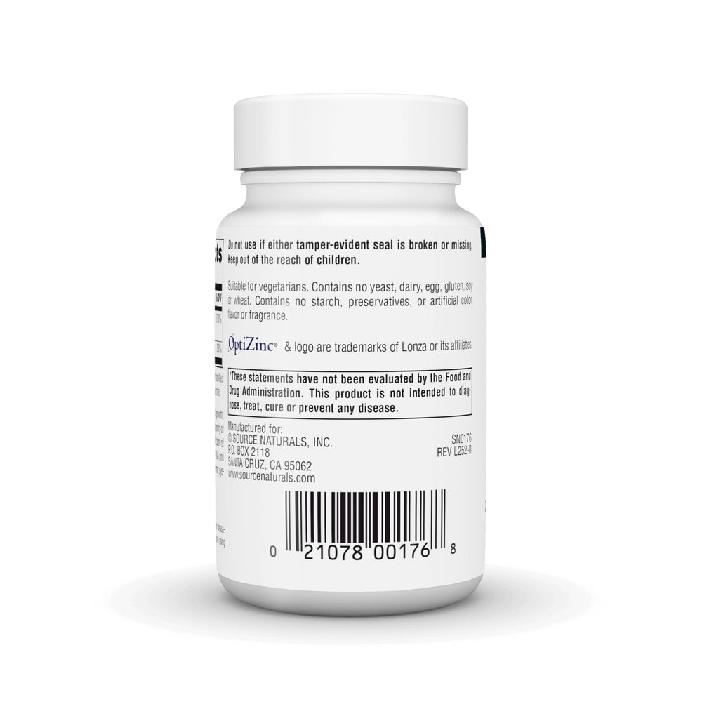 Source Naturals comparación de tamaño de tableta para referencia práctica