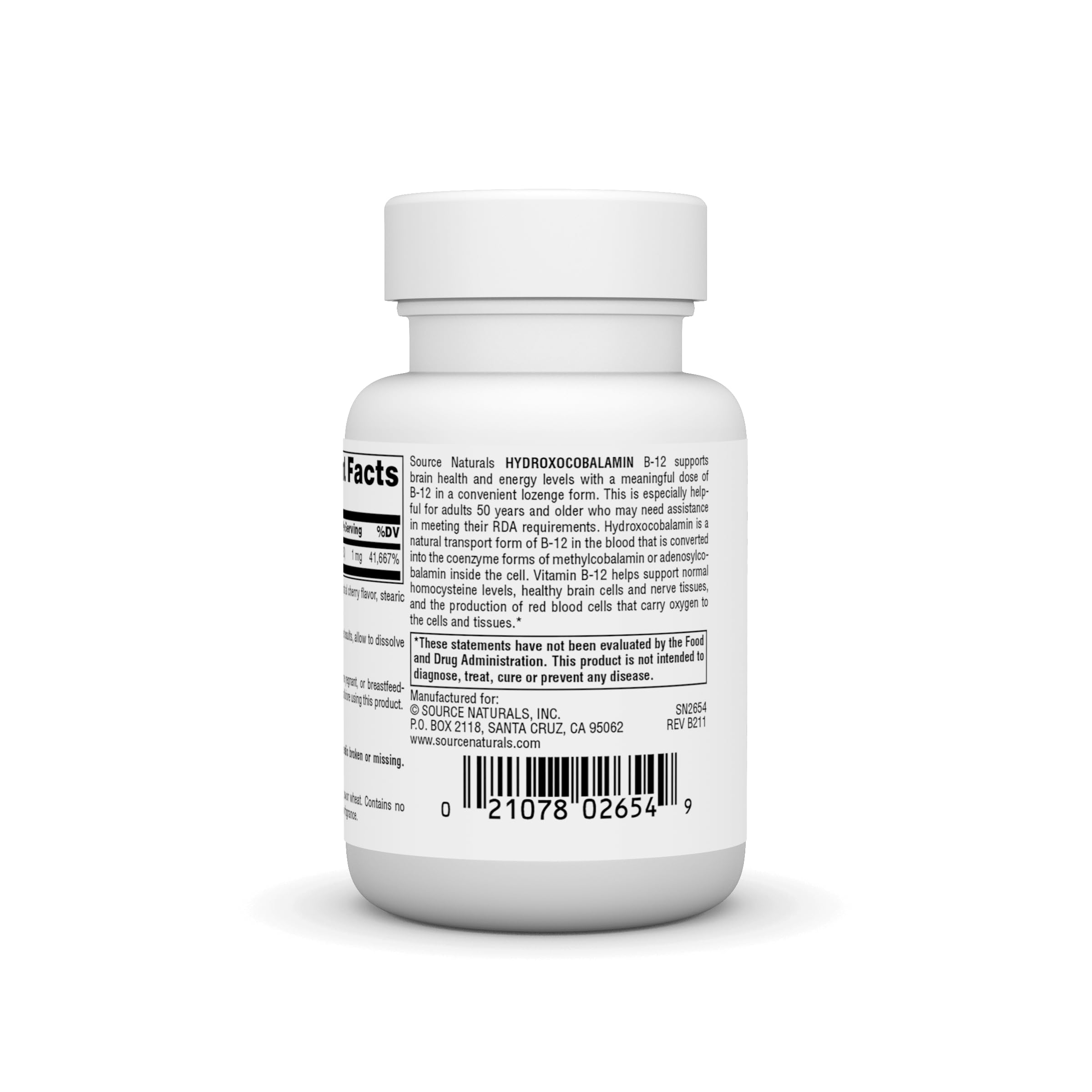 Source Naturals pastilla disolviéndose en boca, uso práctico y sin agua