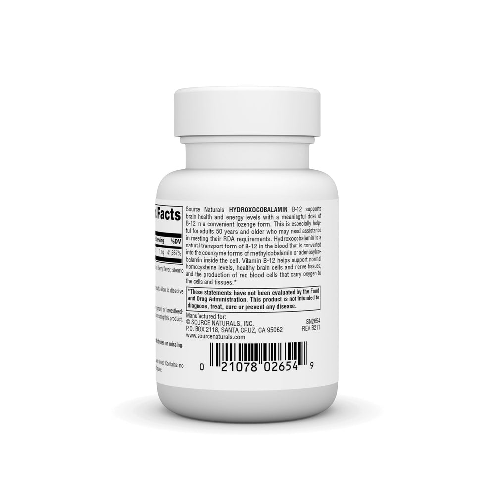 Source Naturals pastilla disolviéndose en boca, uso práctico y sin agua