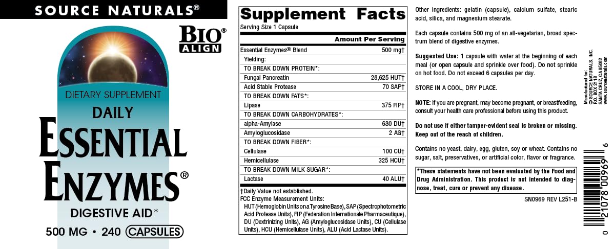 Source Naturals etiqueta con cGMP y fabricación en EE. UU., confianza