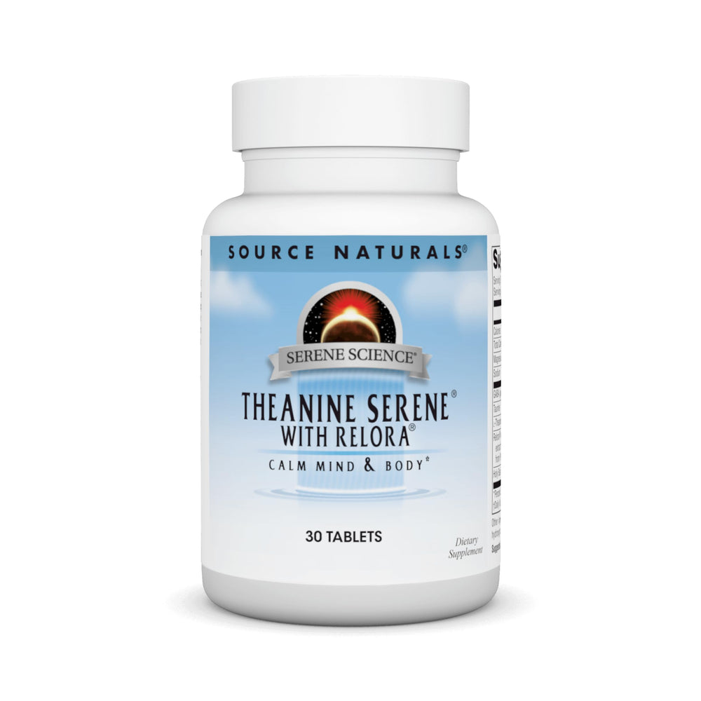 Source Naturals envase frontal mostrando el nombre y beneficio de calma