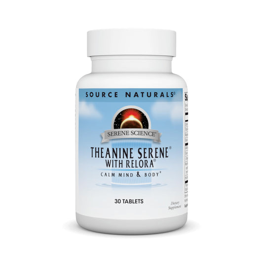Source Naturals envase frontal mostrando el nombre y beneficio de calma