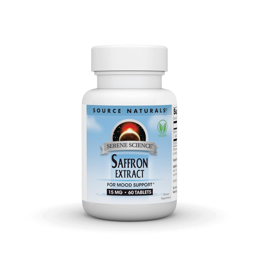 Source Naturals frasco frontal con 60 tabletas, imagen clara del envase y confianza