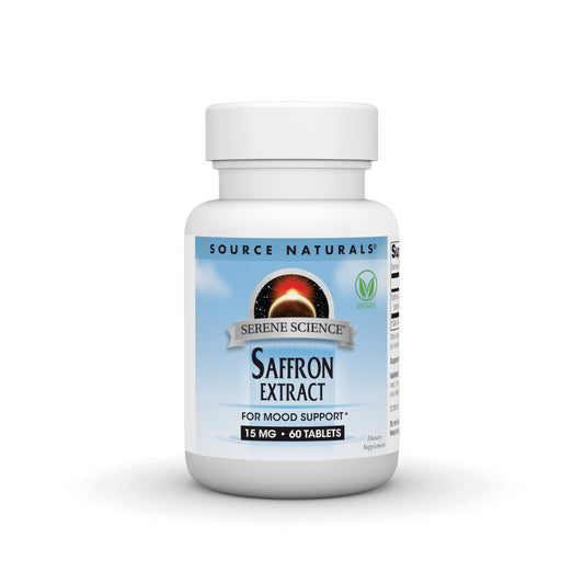 Source Naturals frasco frontal con 60 tabletas, imagen clara del envase y confianza