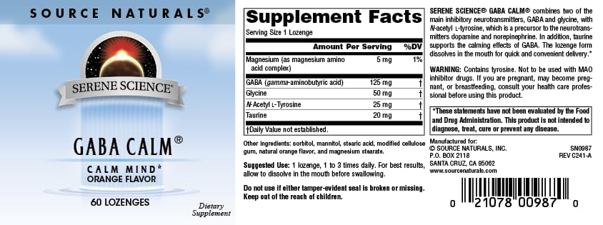 Source Naturals primer plano de pastilla mostrando textura y calidad de disolución