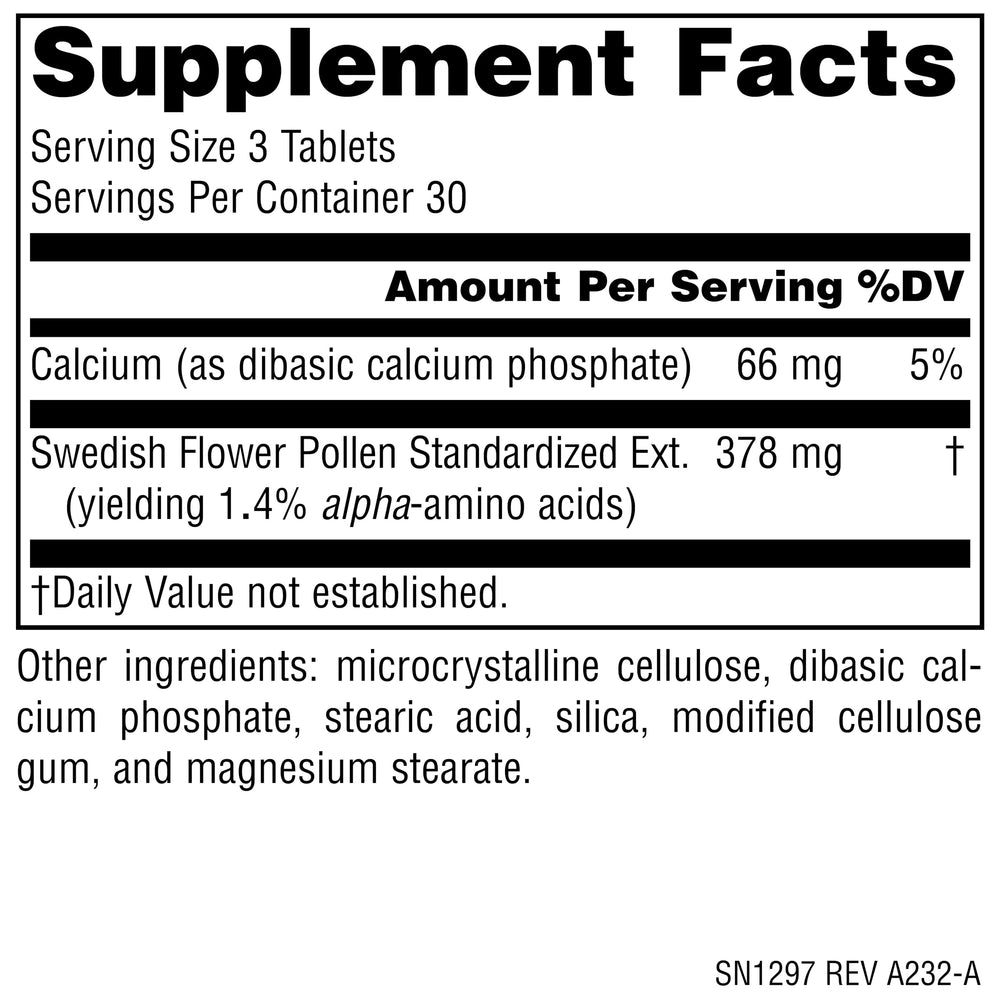 Source Naturals detalle de tabletas mostrando textura y forma para fácil deglución