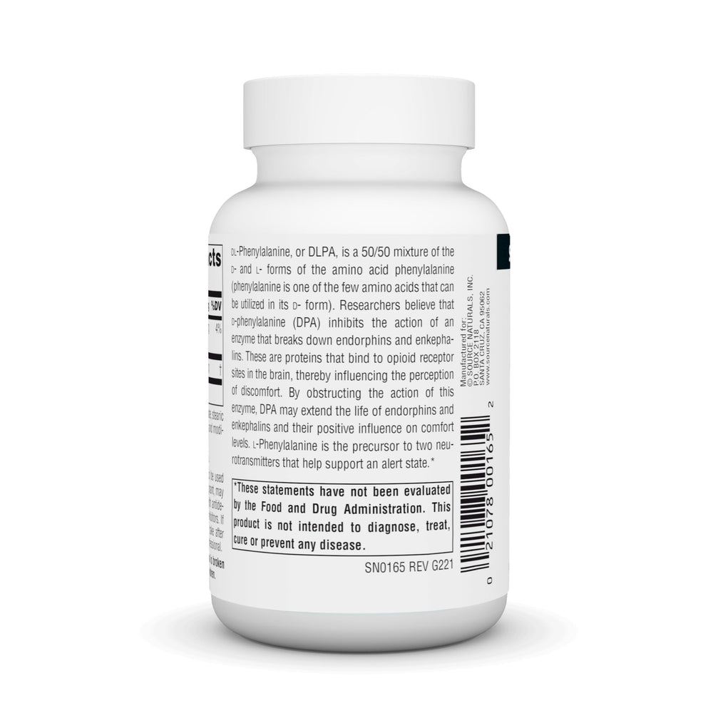 Source Naturals tabletas en mano para tamaño y dosificación