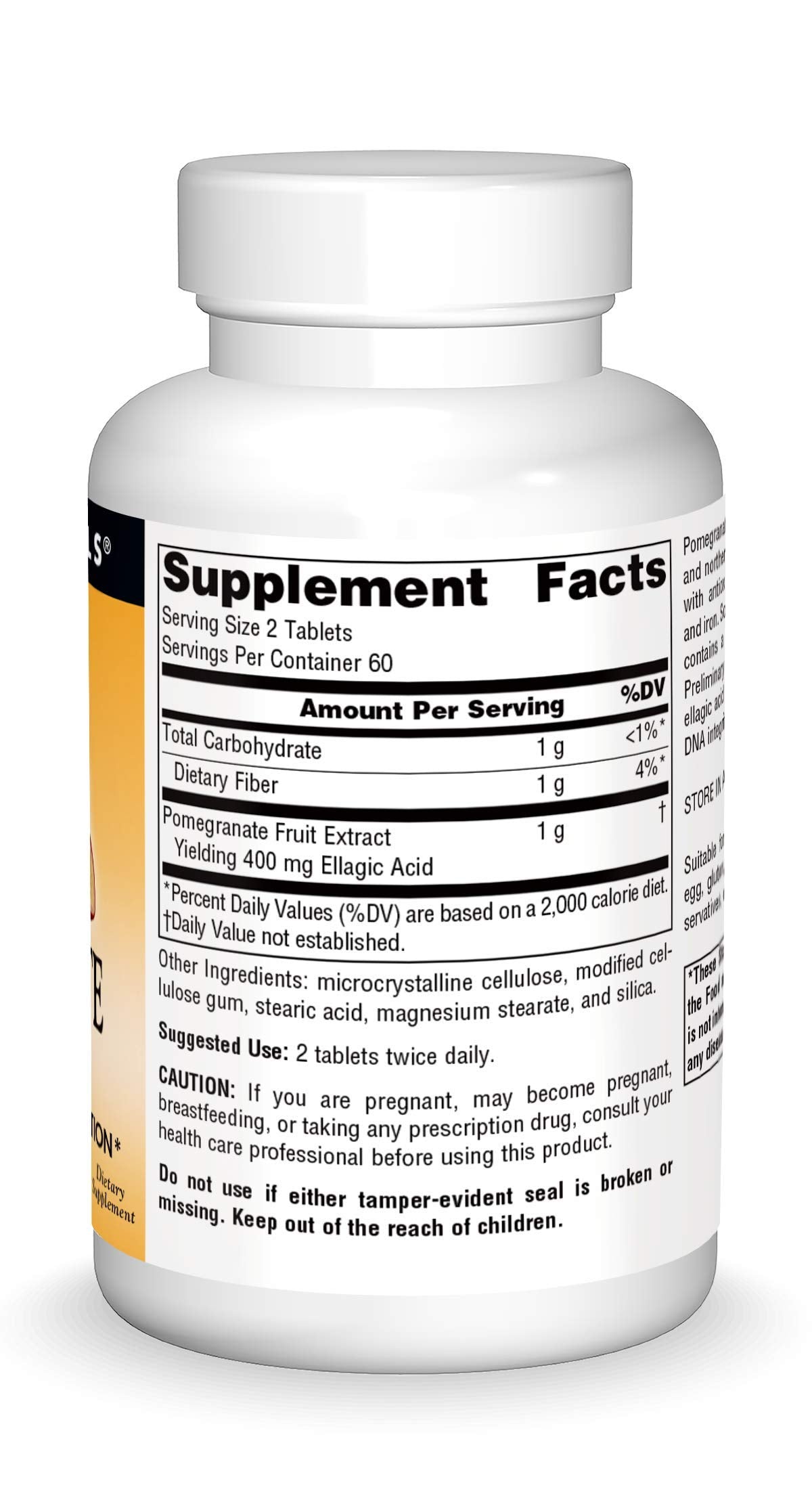 Source Naturals comparación de tamaño en mano que facilita la dosificación