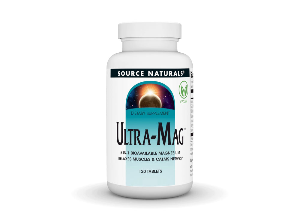 Source Naturals envase frontal mostrando 120 tabletas y etiqueta clara