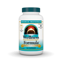 Source Naturals frasco frontal mostrando la marca y apoyo inmune