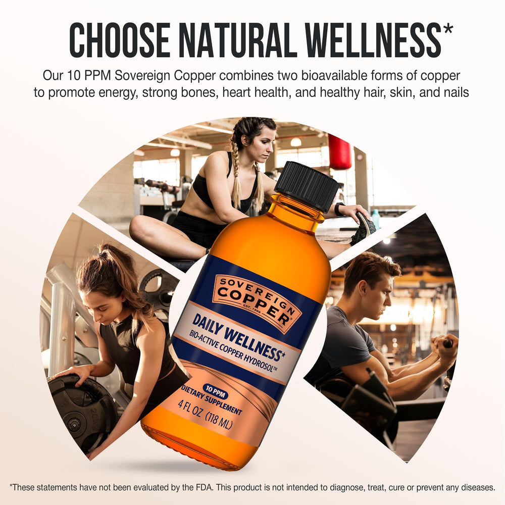 Sovereign Copper junto a productos de cuidado facial para integración en rutina