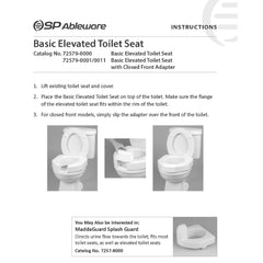 SP Ableware empaque y etiqueta con especificaciones claras para compradores