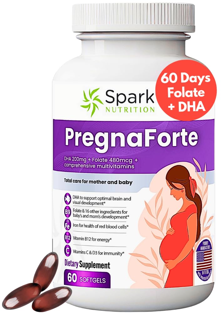 Spark Nutrition frasco frontal mostrando etiqueta clara y beneficio diario