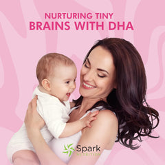 Spark Nutrition mano sosteniendo cápsula ilustra toma diaria sencilla
