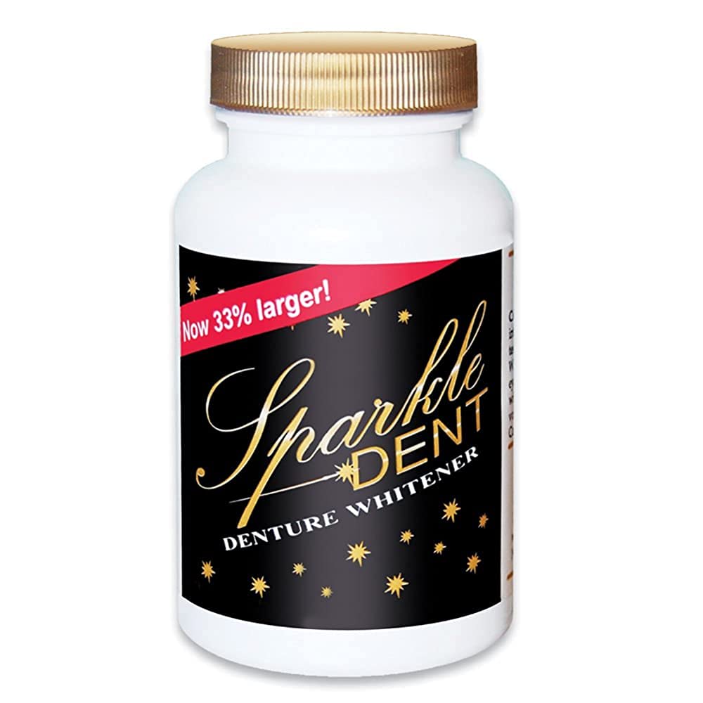 Sparkle Dent frente del envase mostrando la marca y beneficio limpieza rápida