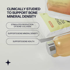 Cucharada con 10 g de FORTIBONE mostrando la dosis por porción y conveniencia