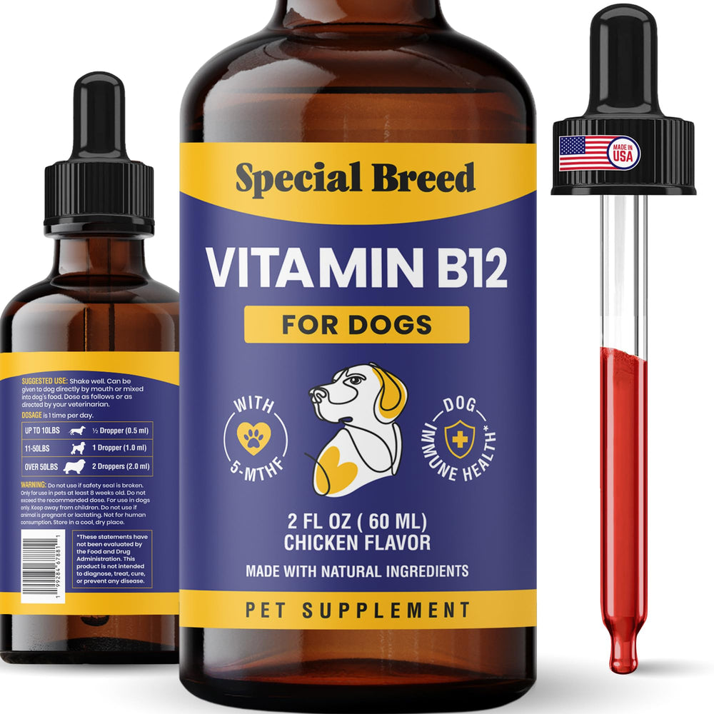 Special Breed frasco frontal mostrando etiqueta clara y beneficio de energía