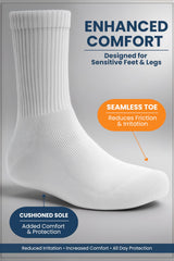 Special Essentials calcetines junto a una regla, referencia de talla clara