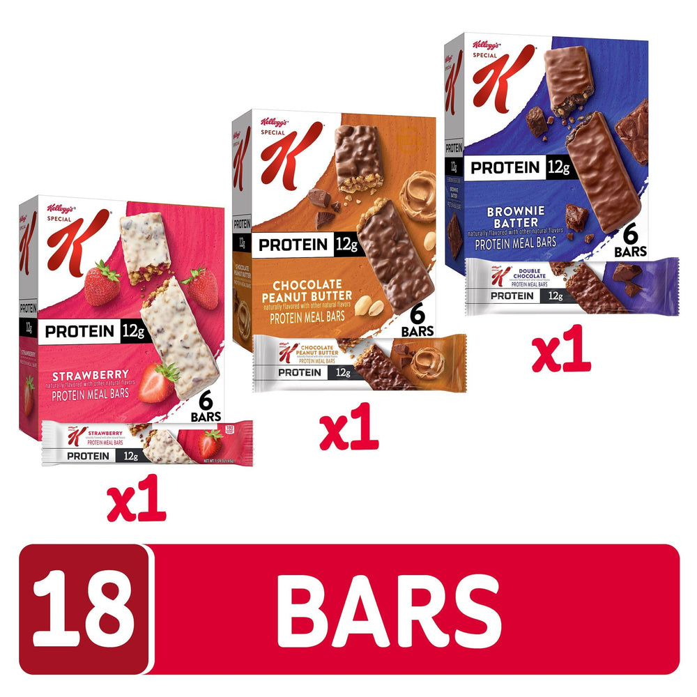 Special K barras apiladas listas para llevar y consumir