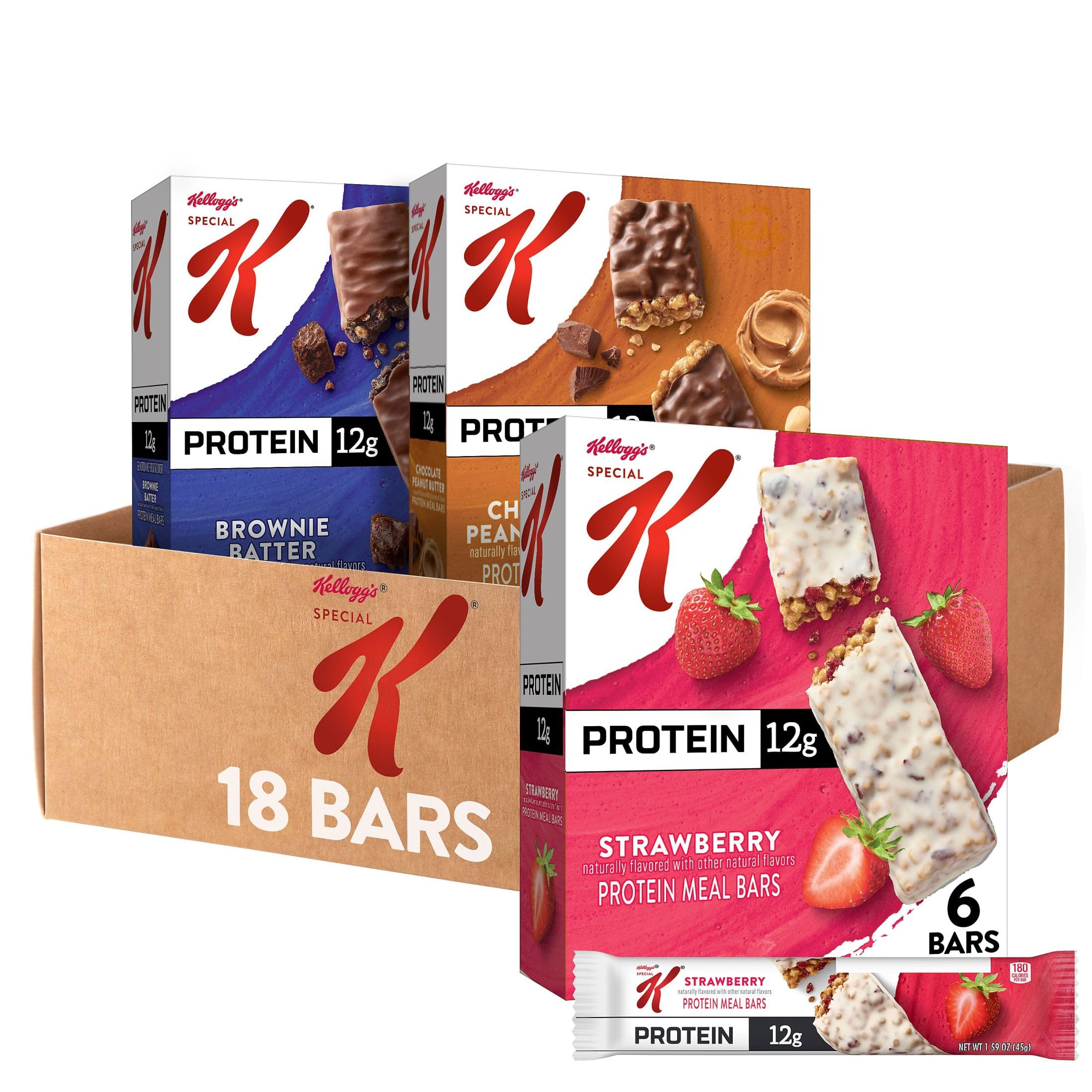 Special K caja frontal mostrando variedad y conveniencia