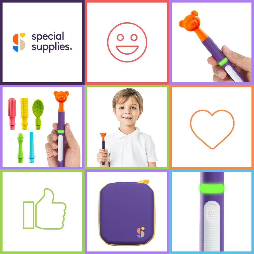 Special Supplies comparación de tamaño con mano, compacto y portátil