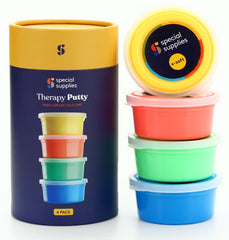 Special Supplies envases frontales de cuatro colores mostrando variedad y portabilidad