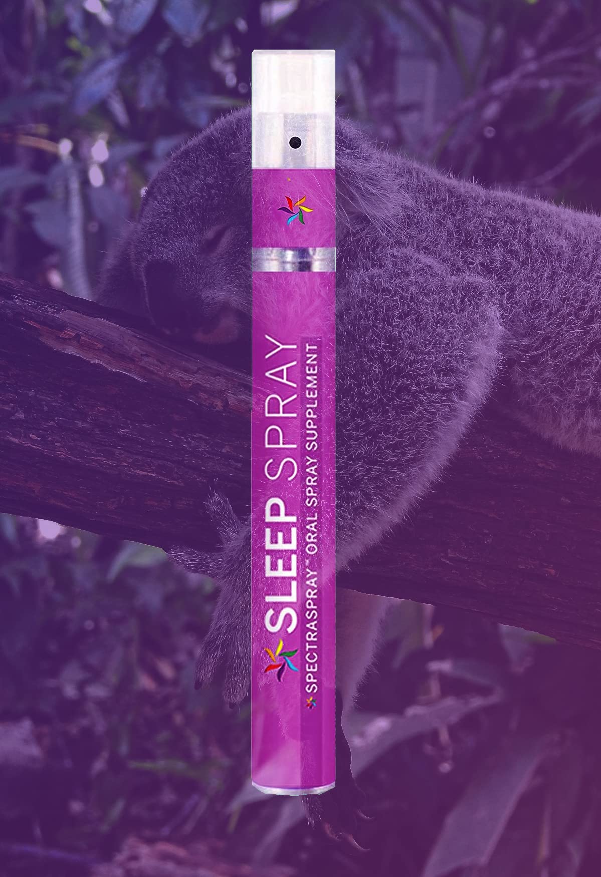Spectraspray etiqueta con lista de ingredientes para confianza en calidad