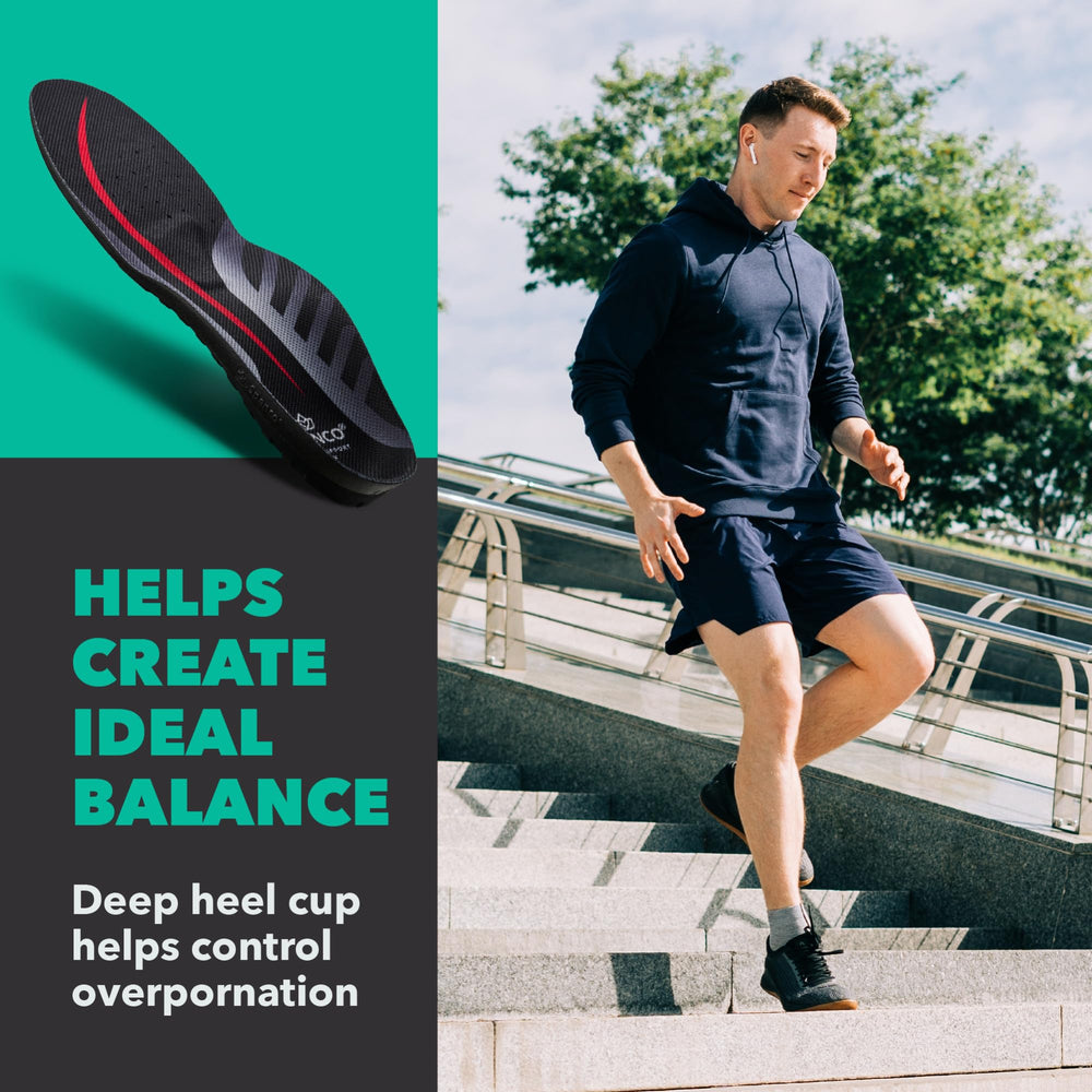 Spenco enfoque en el pad metatarsal que reduce presión en el antepié