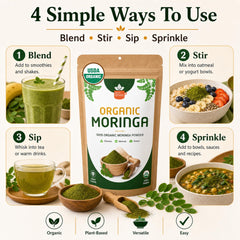 SPICY ORGANIC tamaño 4 oz junto a objetos para referencia práctica