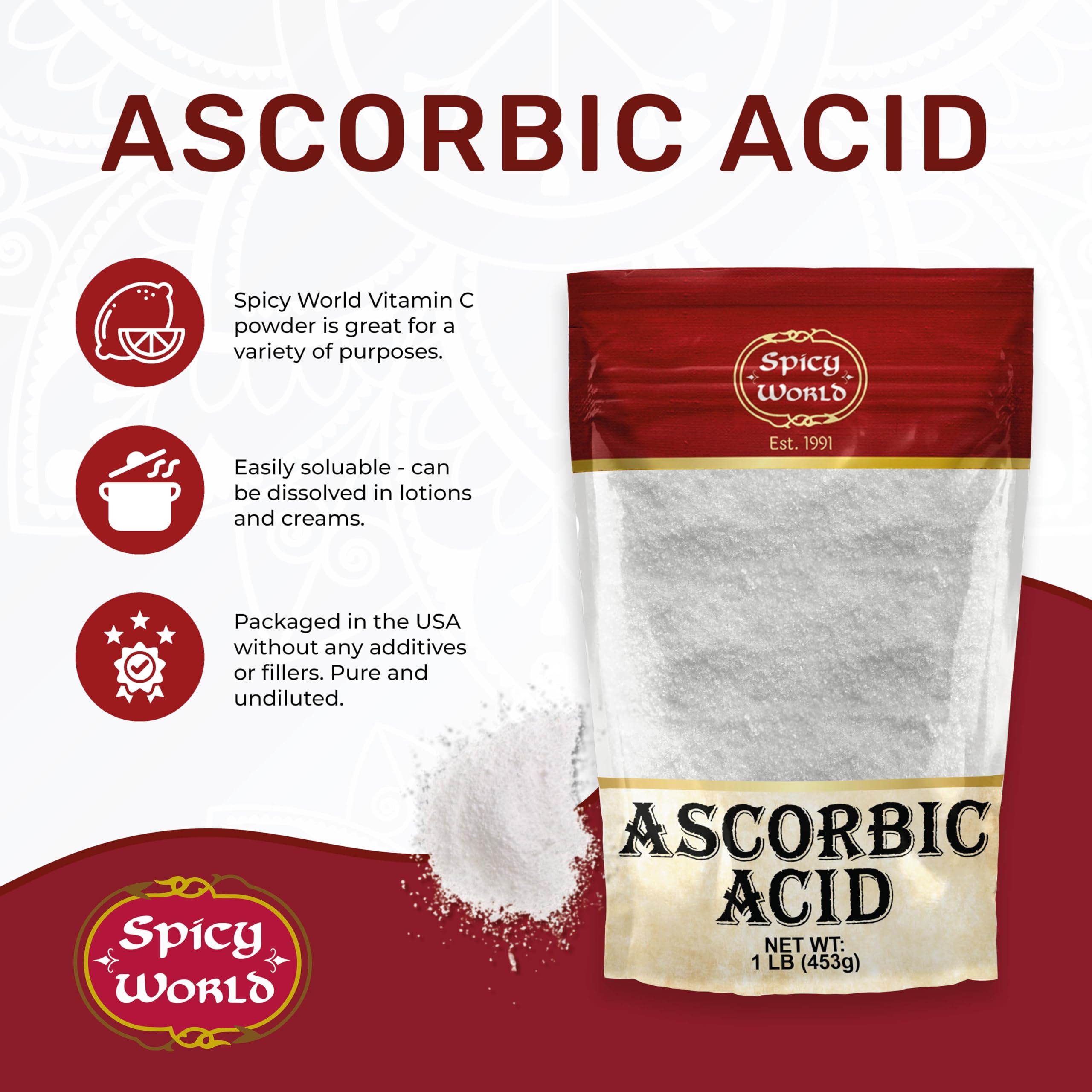 Spicy World cierre resellable que mantiene la frescura y estabilidad