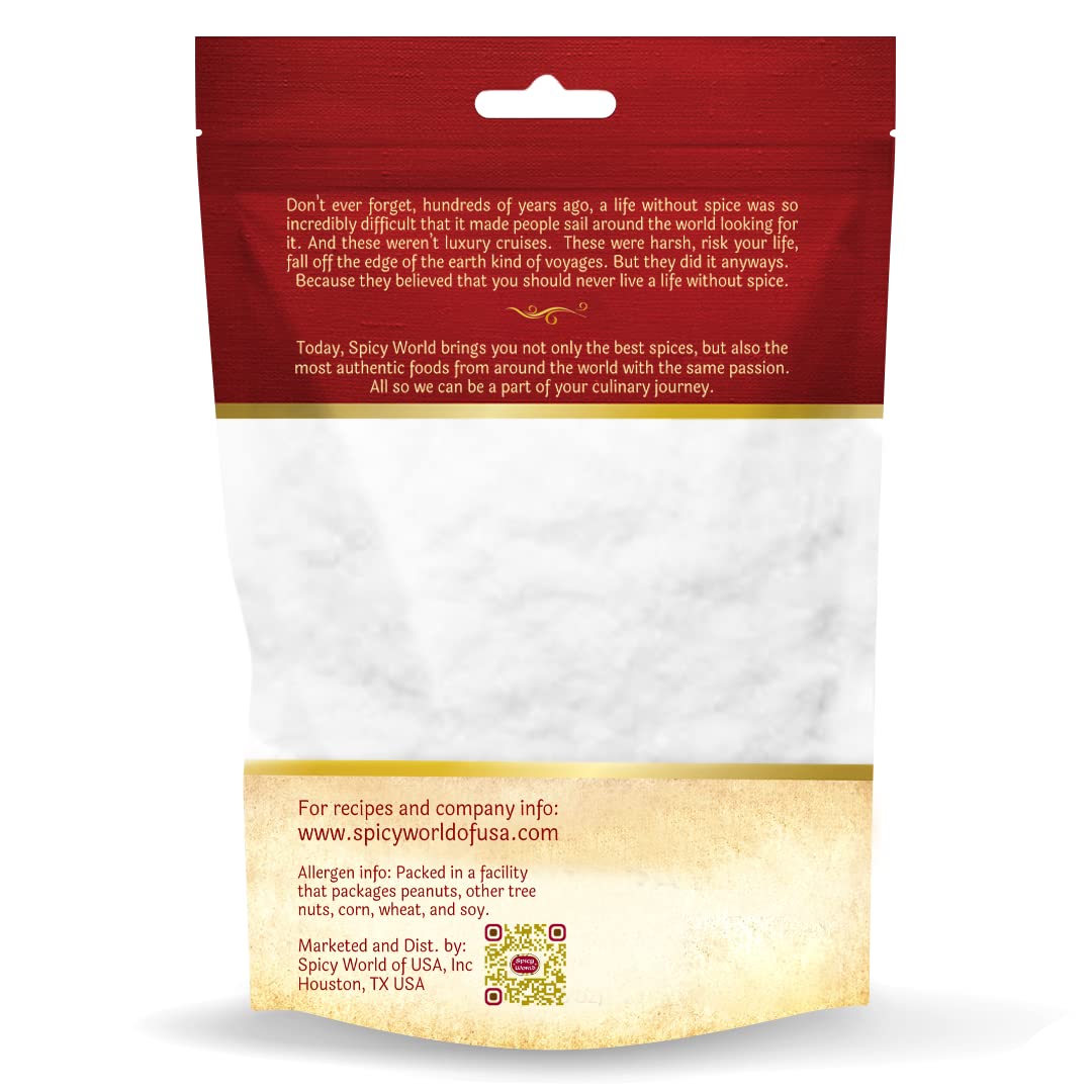 Spicy World comparación de tamaño del saco de 5 lb para referencia