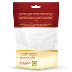 Spicy World comparación de tamaño del saco de 5 lb para referencia