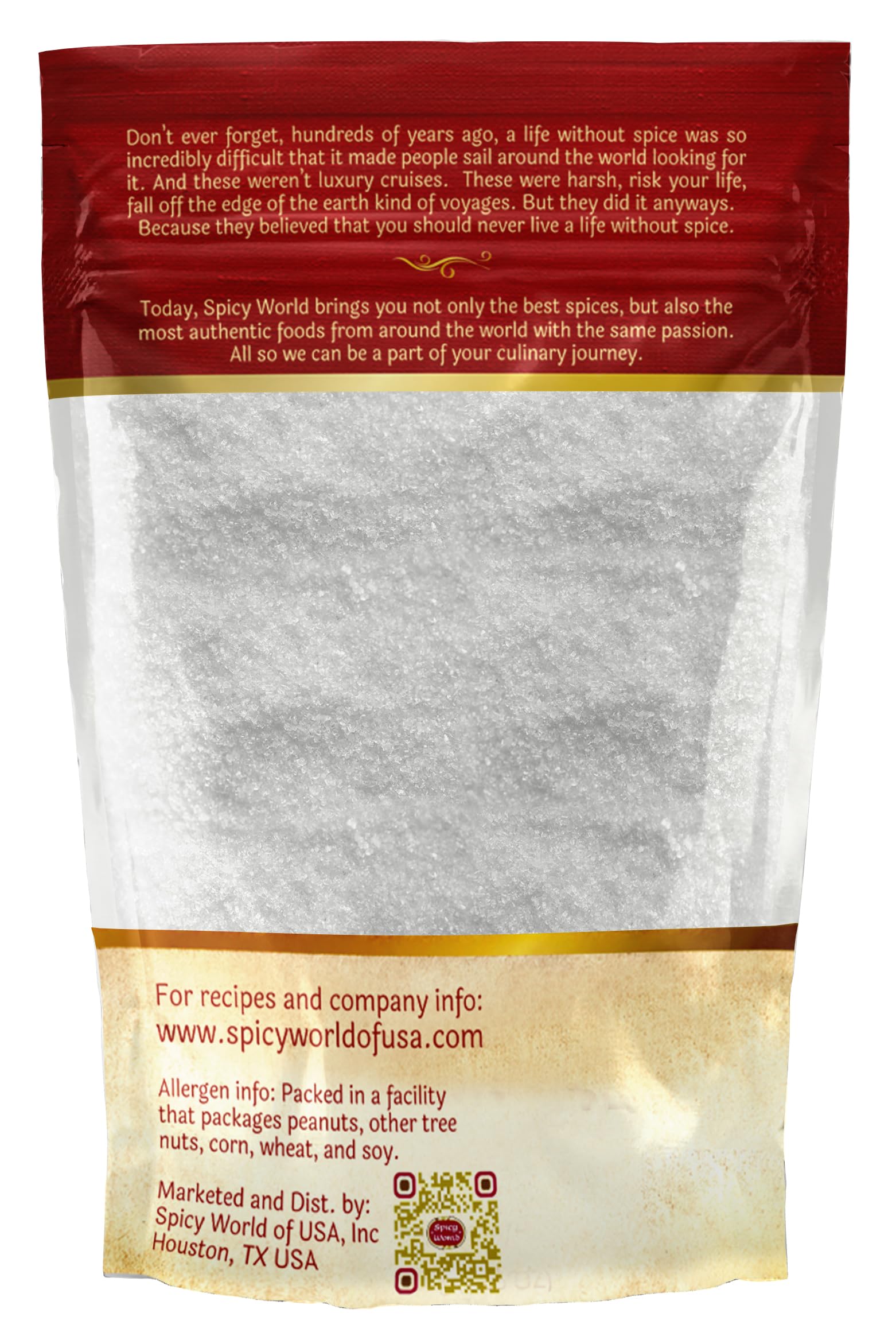 Spicy World textura del polvo fino fácil de disolver para recetas