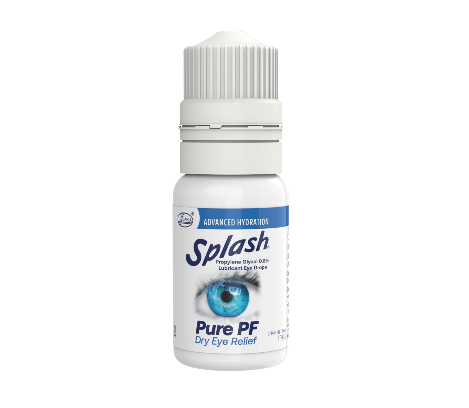 SPLASH TEARS tamaño en mano para referencia de la botella multidosis cómoda