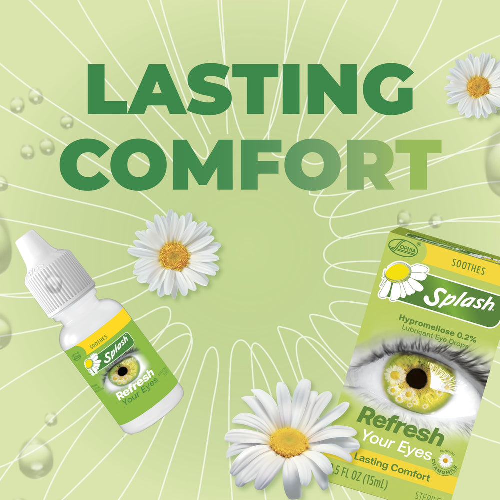 SPLASH TEARS comparación de tamaño para llevar en bolso o bolsillo