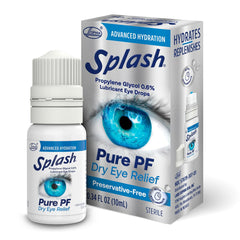 SPLASH TEARS envase frontal 10 mL mostrando diseño y facilidad de uso